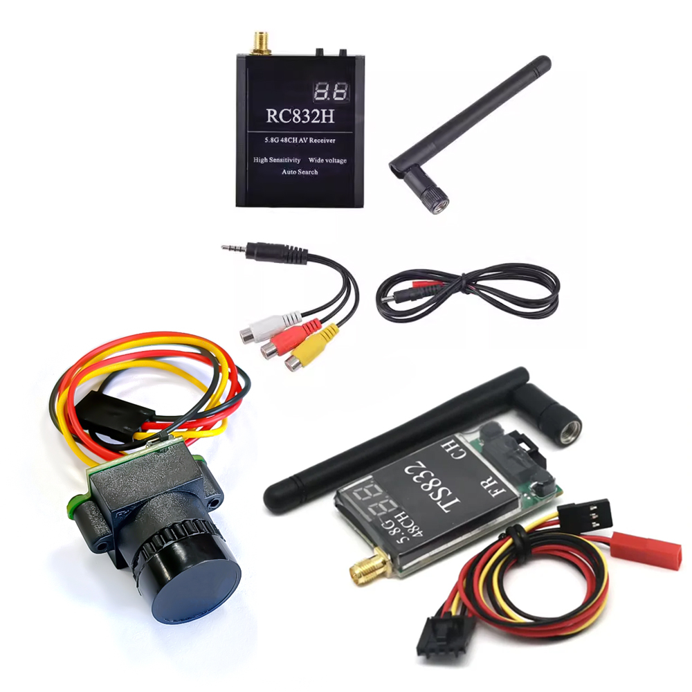 Drone Racing Motor - Приемник TS832 + RC832 + камера